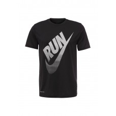 Футболка спортивная M NK DRY TEE LGD RUN BRAND Nike