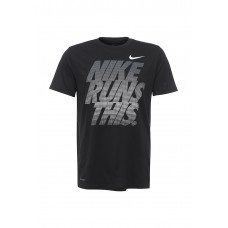 Футболка спортивная M NK DRY TEE LGD RUN THIS Nike