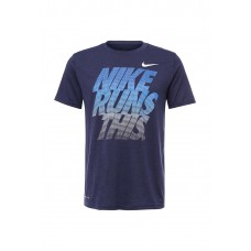 Футболка спортивная M NK DRY TEE LGD RUN THIS Nike
