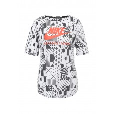 Футболка W NK INTL TEE SIGNAL AOP Nike