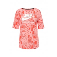 Футболка W NK INTL TEE SIGNAL AOP Nike