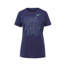 Футболка спортивная W NK DRY TEE LGD RUN THIS Nike