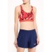 Топ спортивный W NP FRCE GEO PRSM BRA Nike