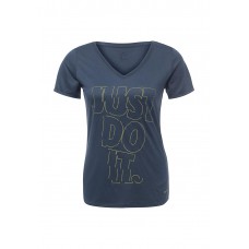 Футболка спортивная W NK DRY TEE LEG VNECK JDI Nike