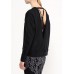 Свитшот W NK DRY TOP LS VERSA OPEN BCK Nike